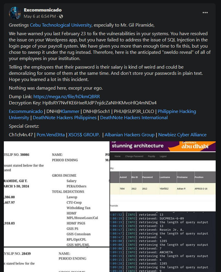 CTU leak